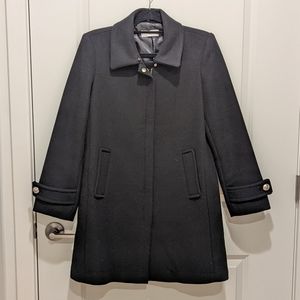 Mango wool blend coat